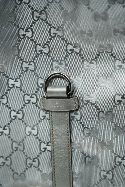Gucci Imprime Silver GG Joy Shoulder Bag