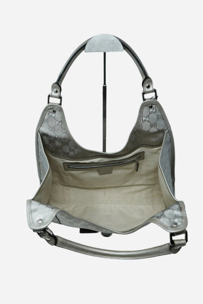 Gucci Imprime Silver GG Joy Shoulder Bag