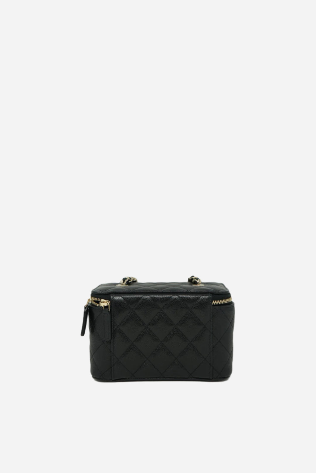 Pre-Owned Chanel 2023-2024 Caviar Long Vanity Case BrandNew