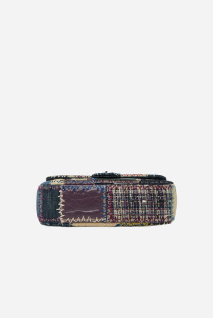 Pre-Owned Chanel 2012 Jumbo Patchwork Single Flap Bag