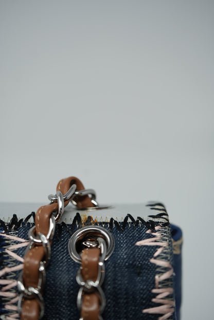 Pre-Owned Chanel 2012 Jumbo Patchwork Single Flap Bag