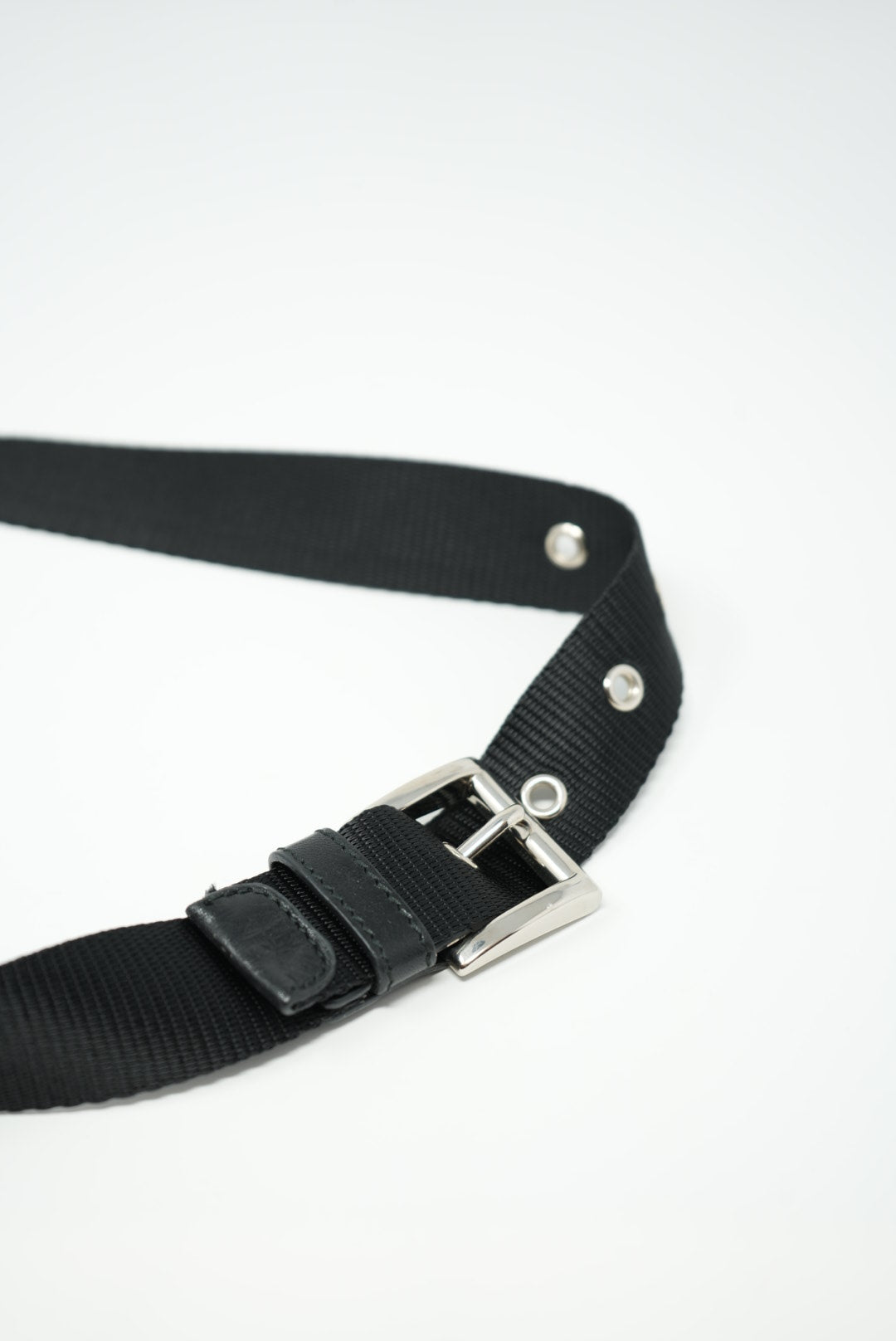 Prada Nylon Mini Shoulder Bag Black