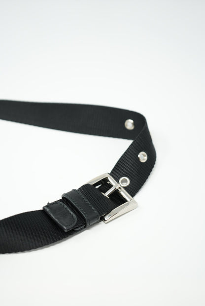 Prada Nylon Mini Shoulder Bag Black
