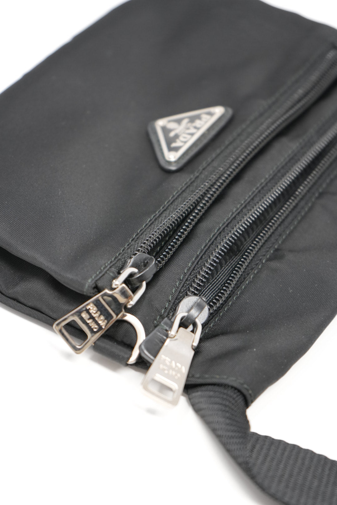 Prada Nylon Mini Shoulder Bag Black