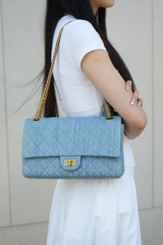 Pre-Owned CHANEL 2016 Classic 2.55 Reissue Doubel Flap