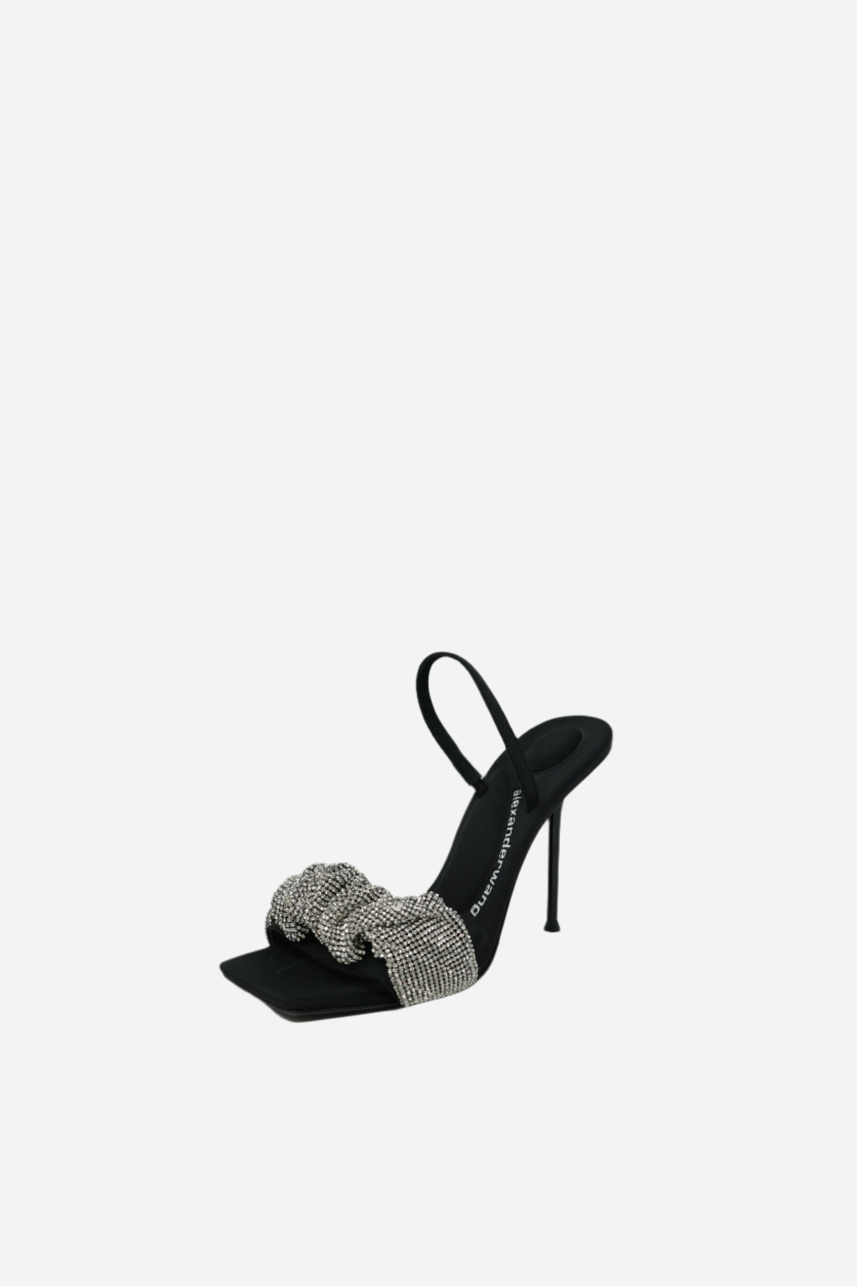 AlexanderWang Crystal Scrunchie Sandals