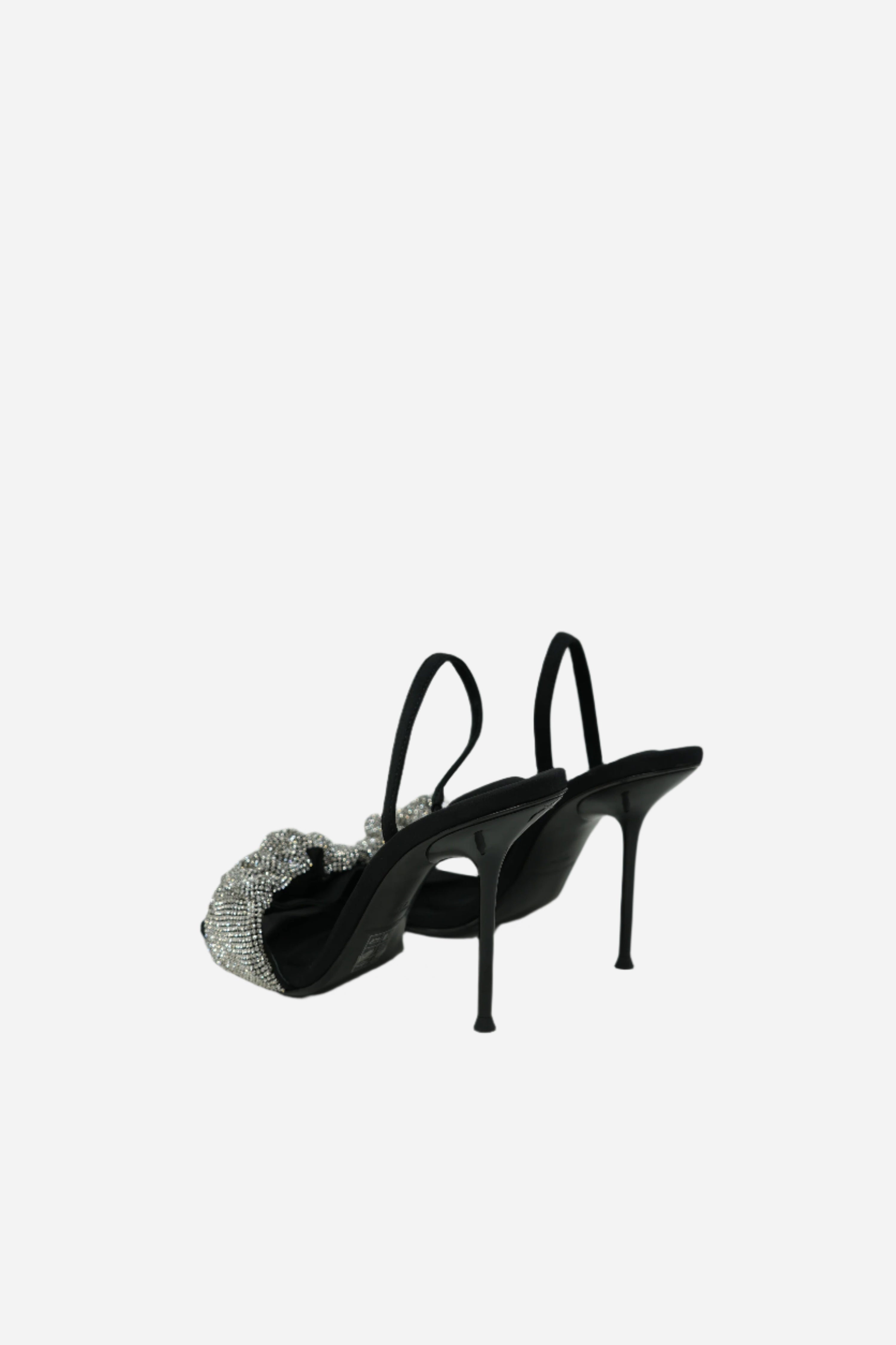 AlexanderWang Crystal Scrunchie Sandals
