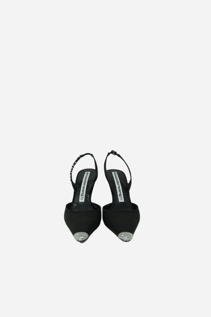 Alexander Wang Satin Slingback Heels
