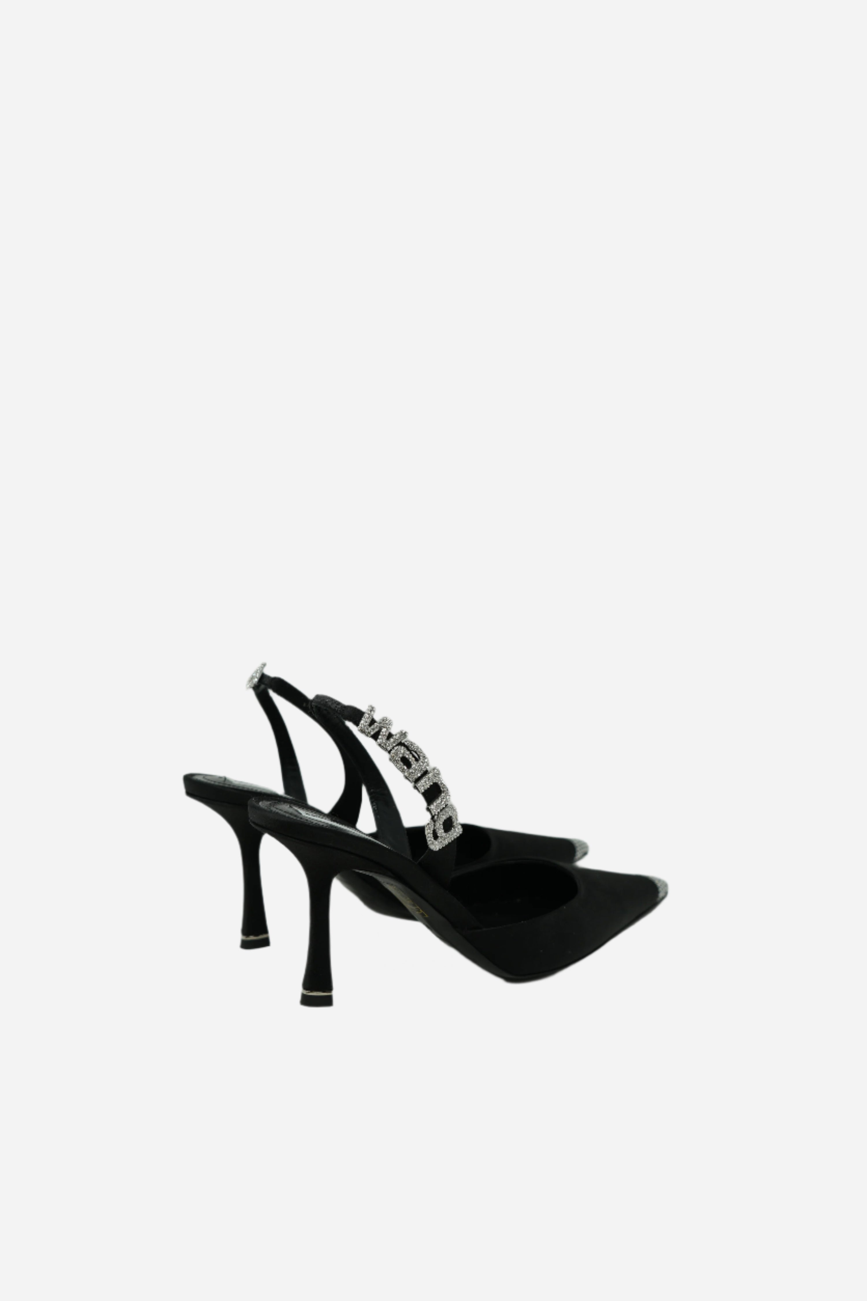 Alexander Wang Satin Slingback Heels