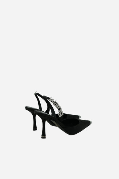 Alexander Wang Satin Slingback Heels
