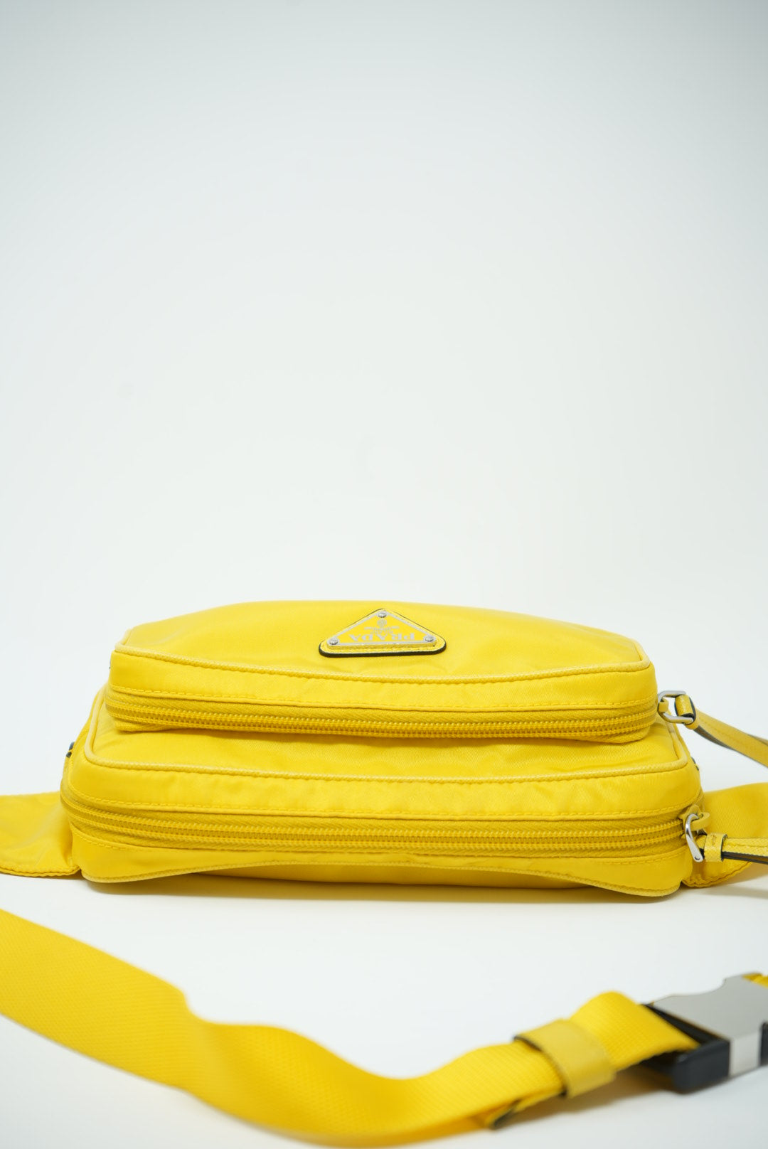 Prada Nylon Belt Bag Yellow