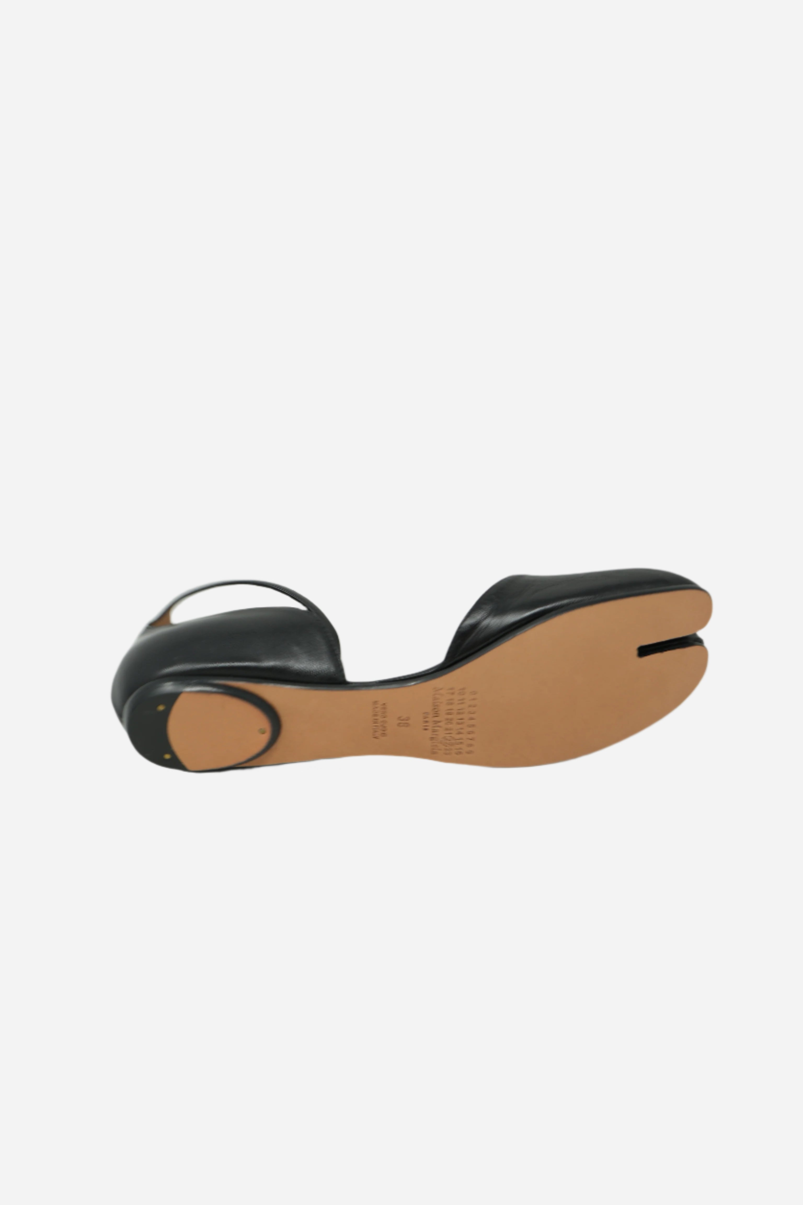Maison Margiela Tabi Ankle Strap Flat Size 38