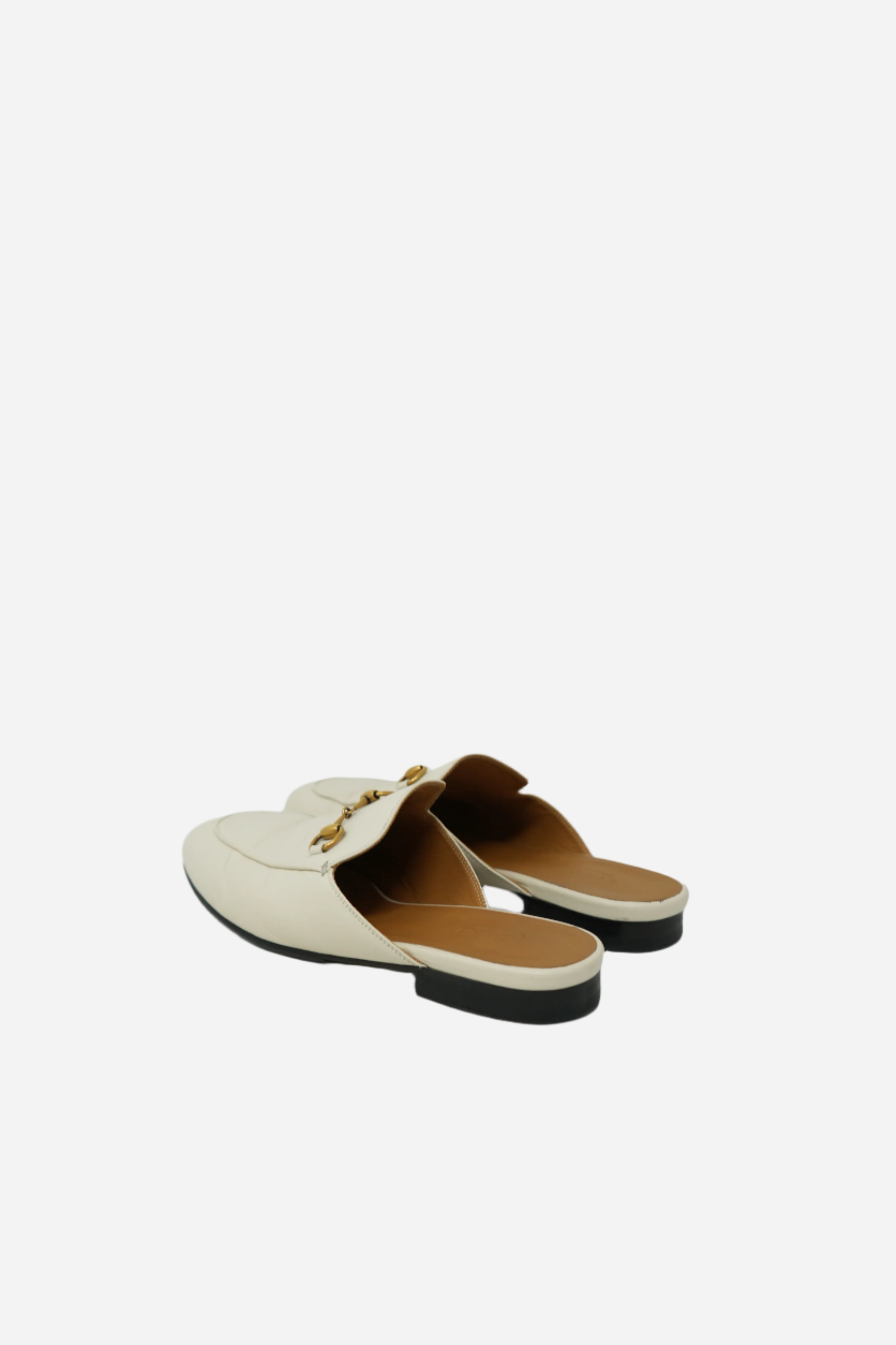 Gucci White Princetown slipper