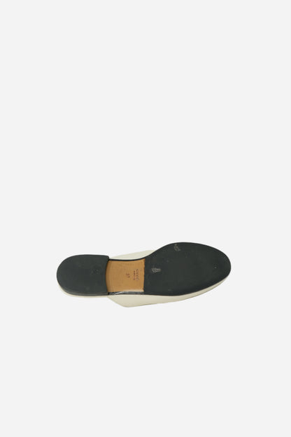 Gucci White Princetown slipper