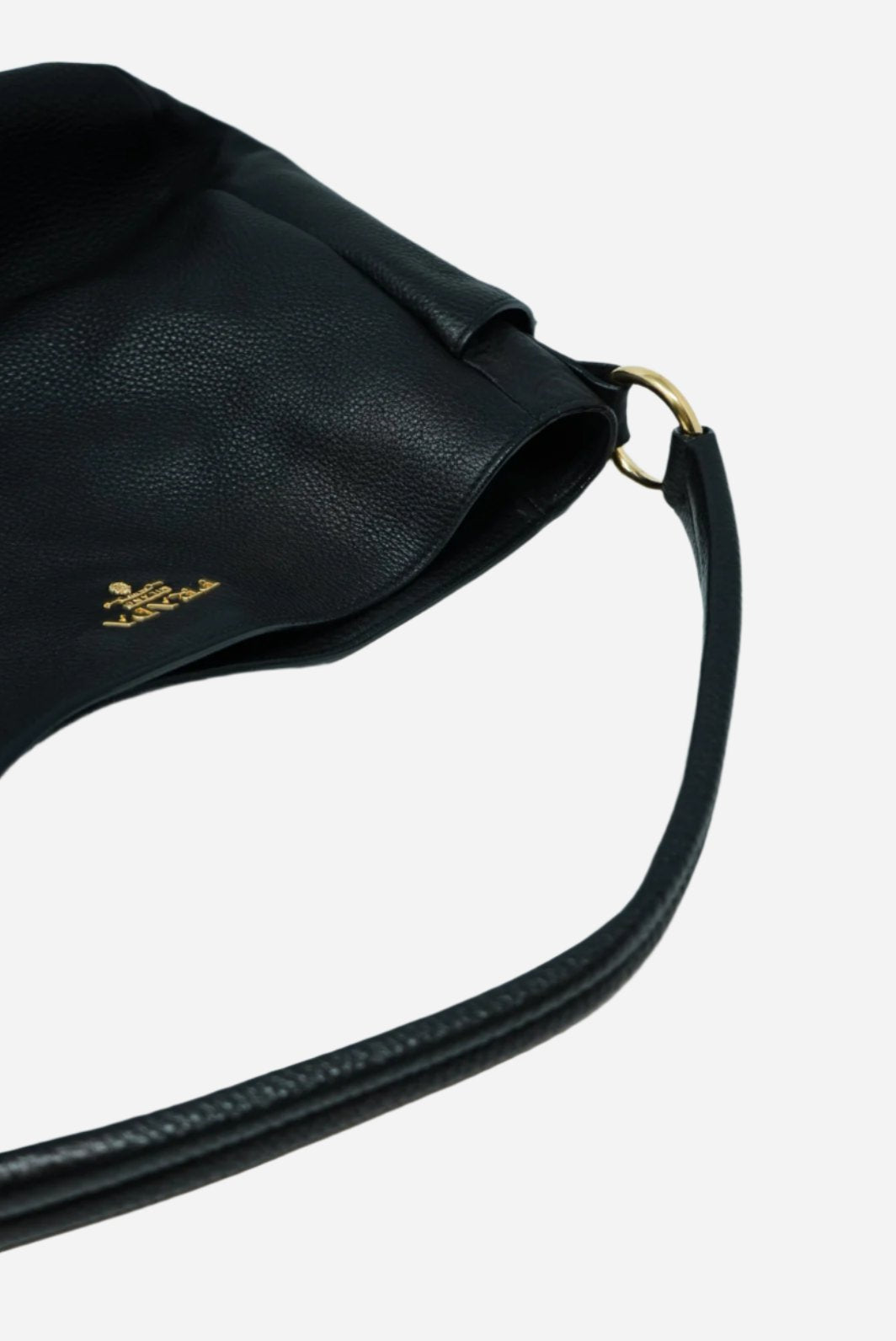 PRADA Vitello Daino Side Zip Pocket