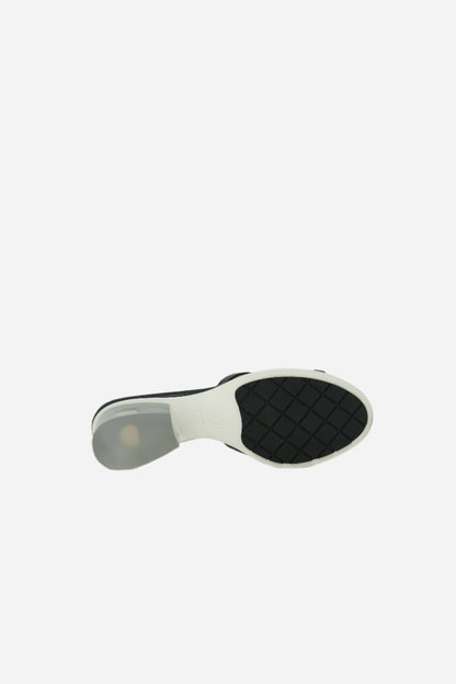 Pre-owned Chanel PVC/Leather Sandals