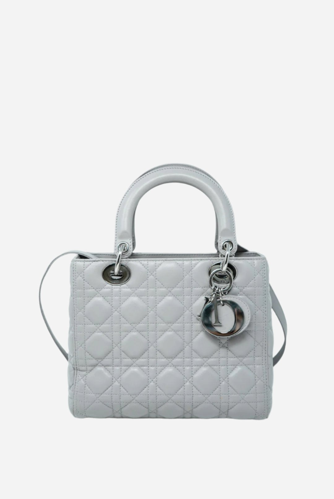 Dior Lady Dioriviera Small Coral Cannage