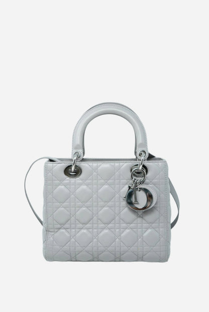 Dior Lady Dioriviera Small Coral Cannage