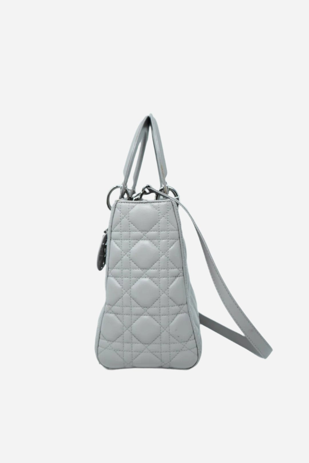 Dior Lady Dioriviera Small Coral Cannage