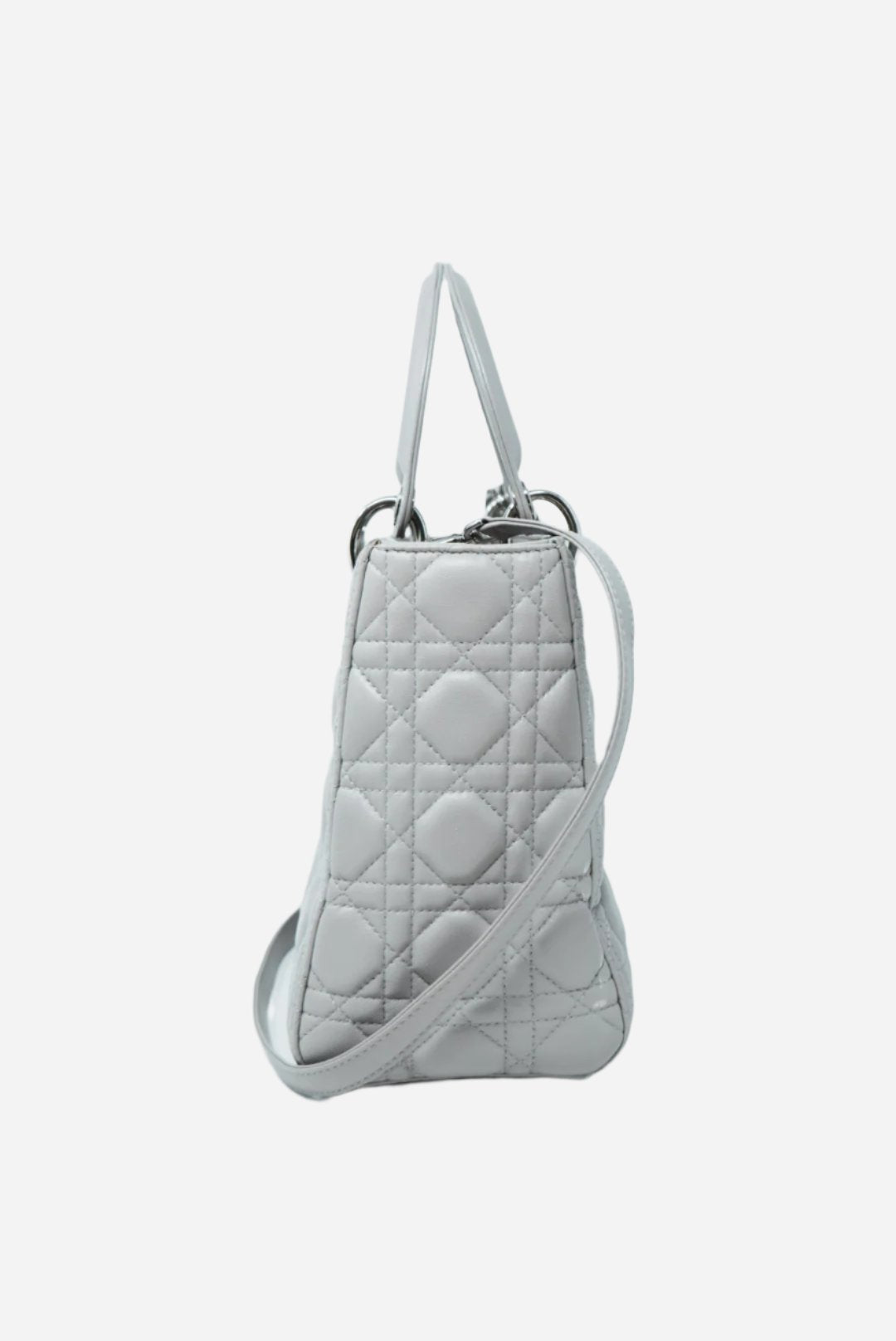 Dior Lady Dioriviera Small Coral Cannage