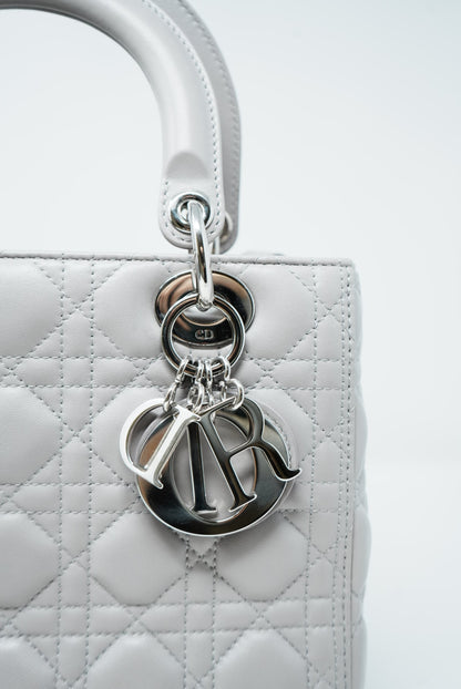 Dior Lady Dioriviera Small Coral Cannage