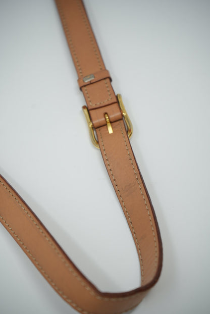 CELINE Macadam Circled Logo Shoulder Bag