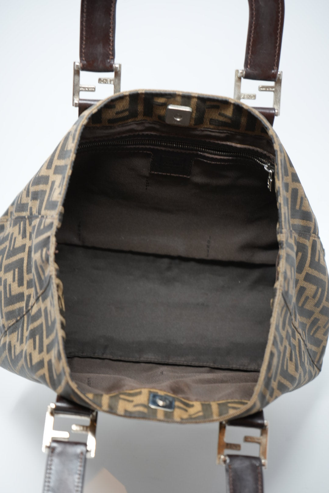 Fendi FF Zucca Small Tote Bag
