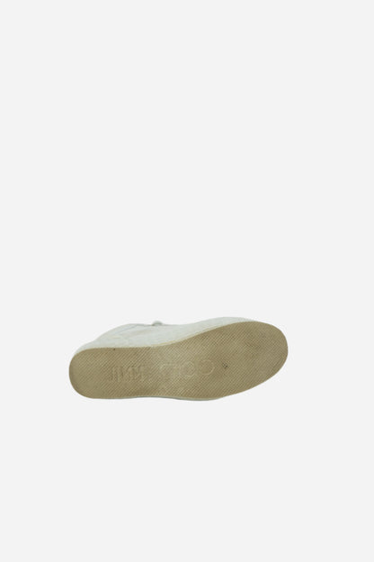 Jimmy Choo High-top Canvas Sneakers