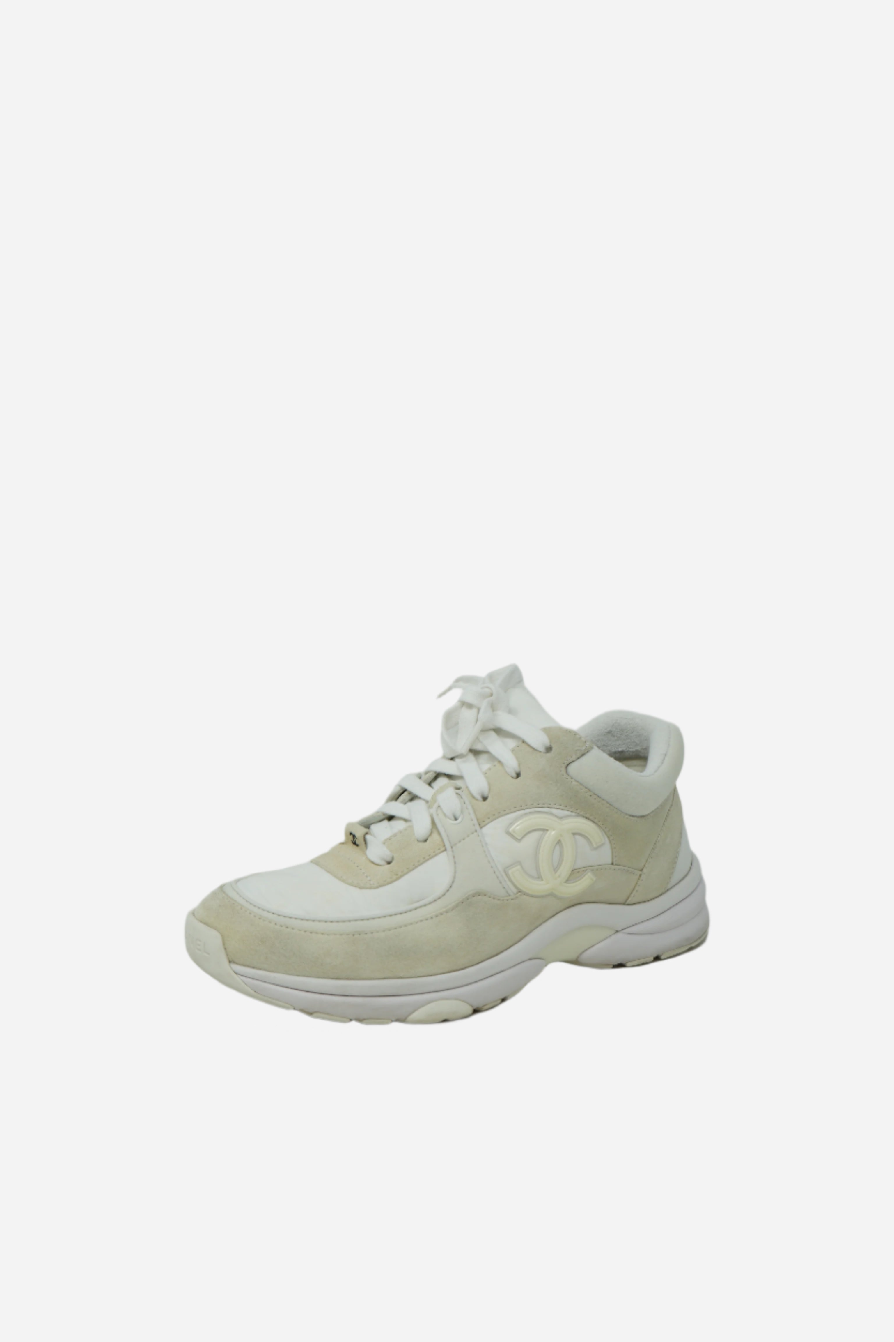 Pre-Owned Chanel CC Sneakers Size 37.5