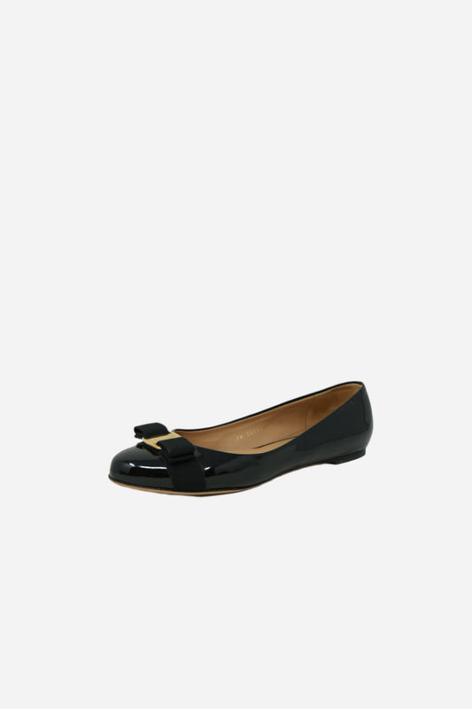 Salvatore Ferragamo Vera Bow Flats