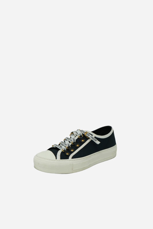 Dior Walk'n'Dior Navy Canvas Sneakers