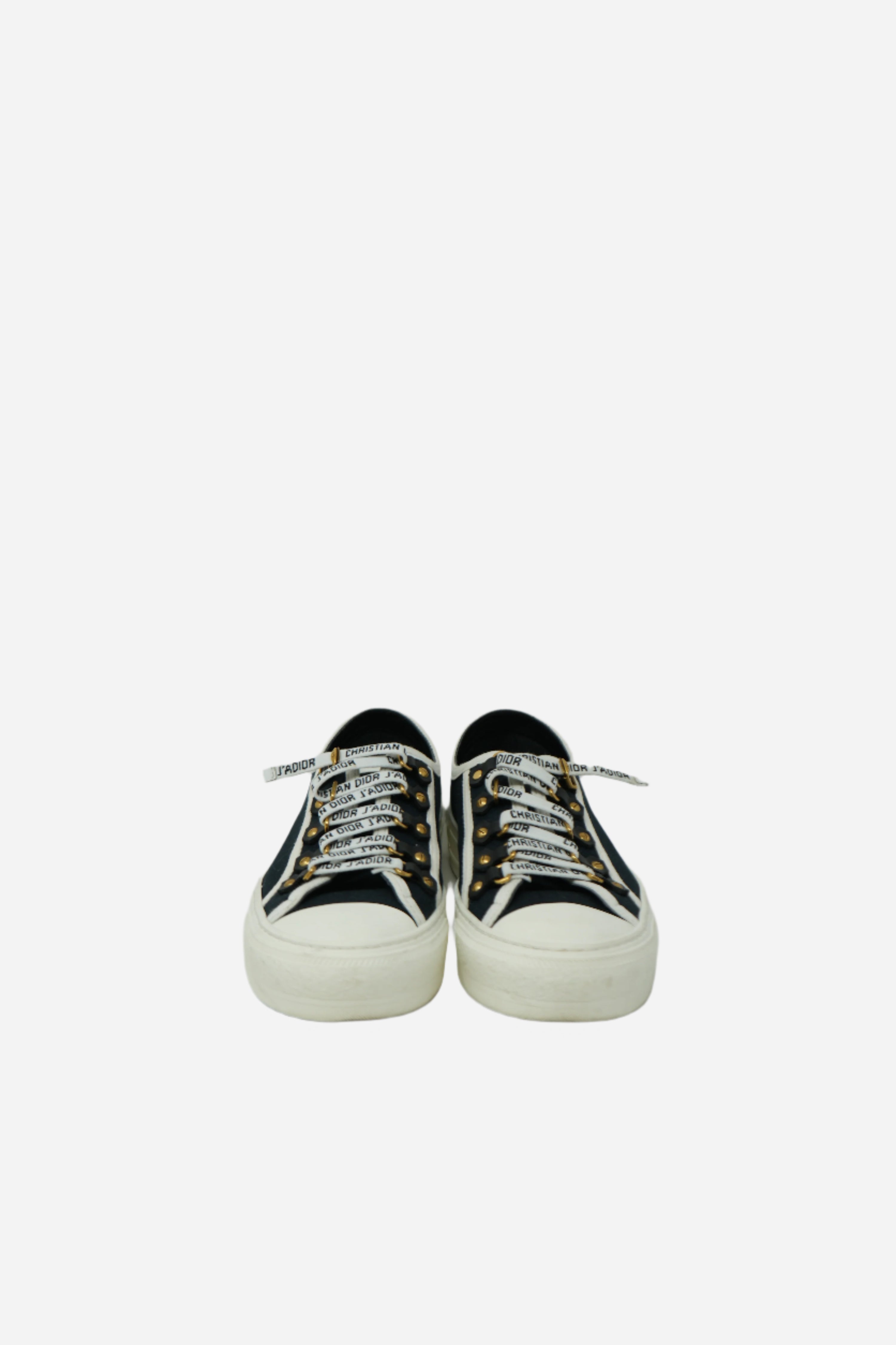 Dior Walk'n'Dior Navy Canvas Sneakers