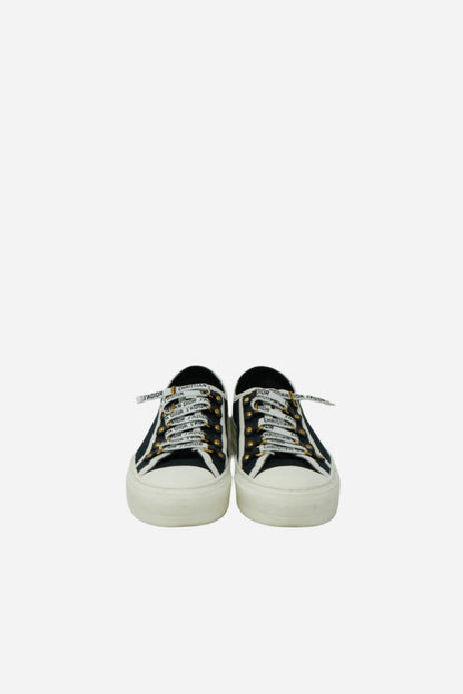 Dior Walk'n'Dior Navy Canvas Sneakers