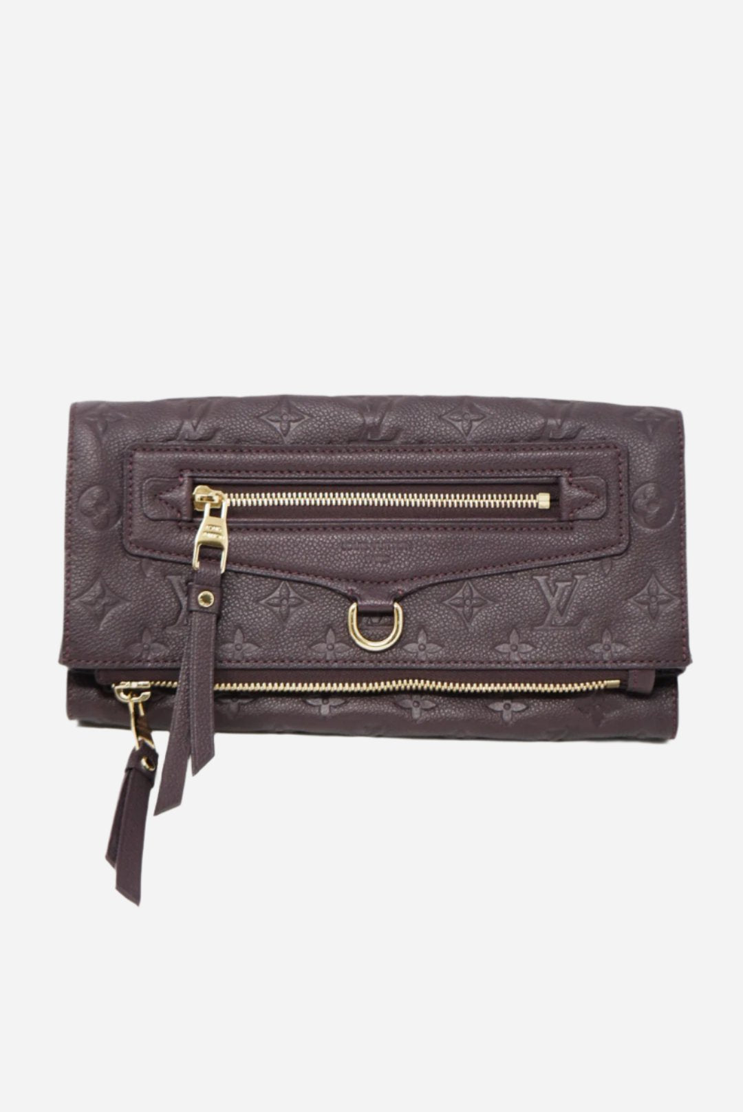 Louis Vuitton monogram empreinte petillante clutch