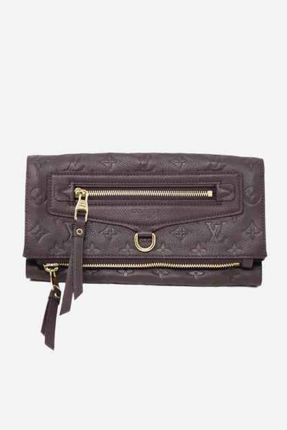 Louis Vuitton monogram empreinte petillante clutch