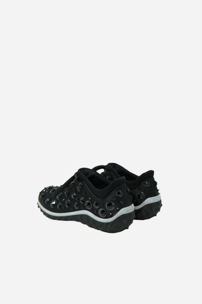 Miu Miu Embellished Nylon Sneakers