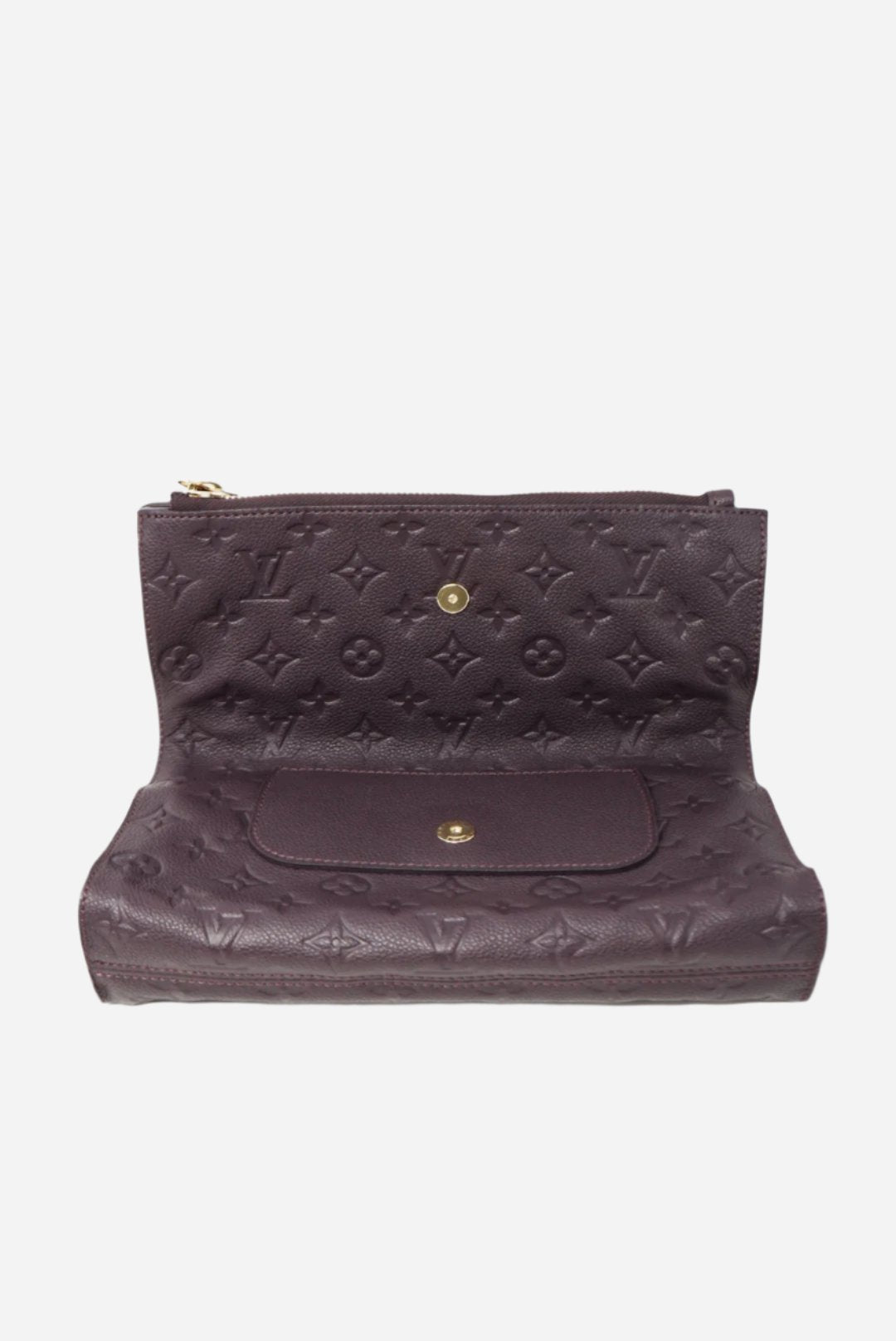 Louis Vuitton monogram empreinte petillante clutch