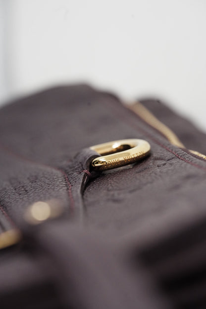 Louis Vuitton monogram empreinte petillante clutch