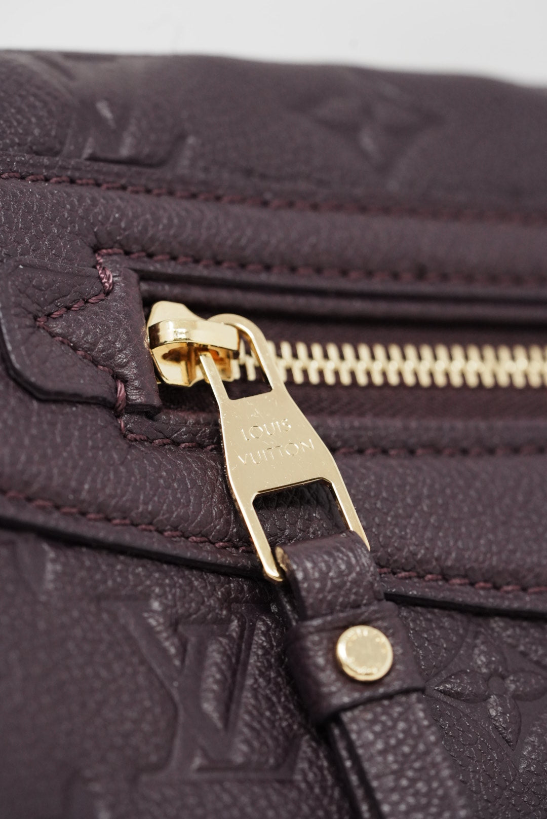 Louis Vuitton monogram empreinte petillante clutch