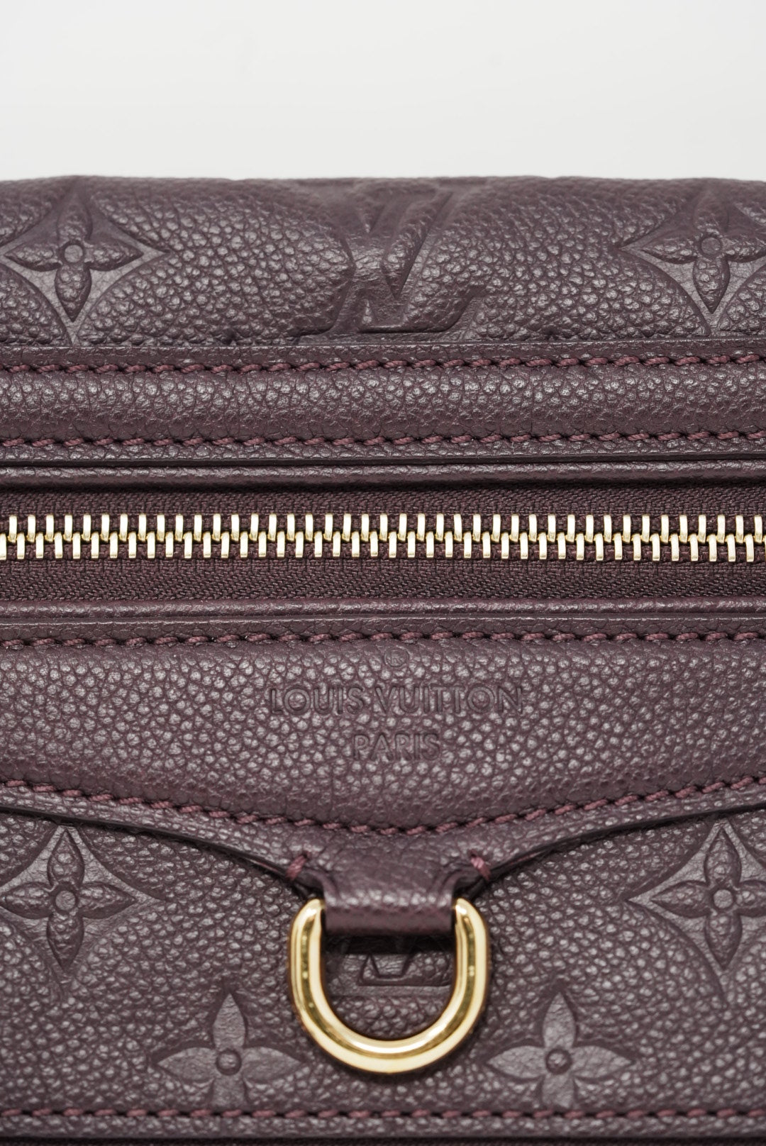 Louis Vuitton monogram empreinte petillante clutch