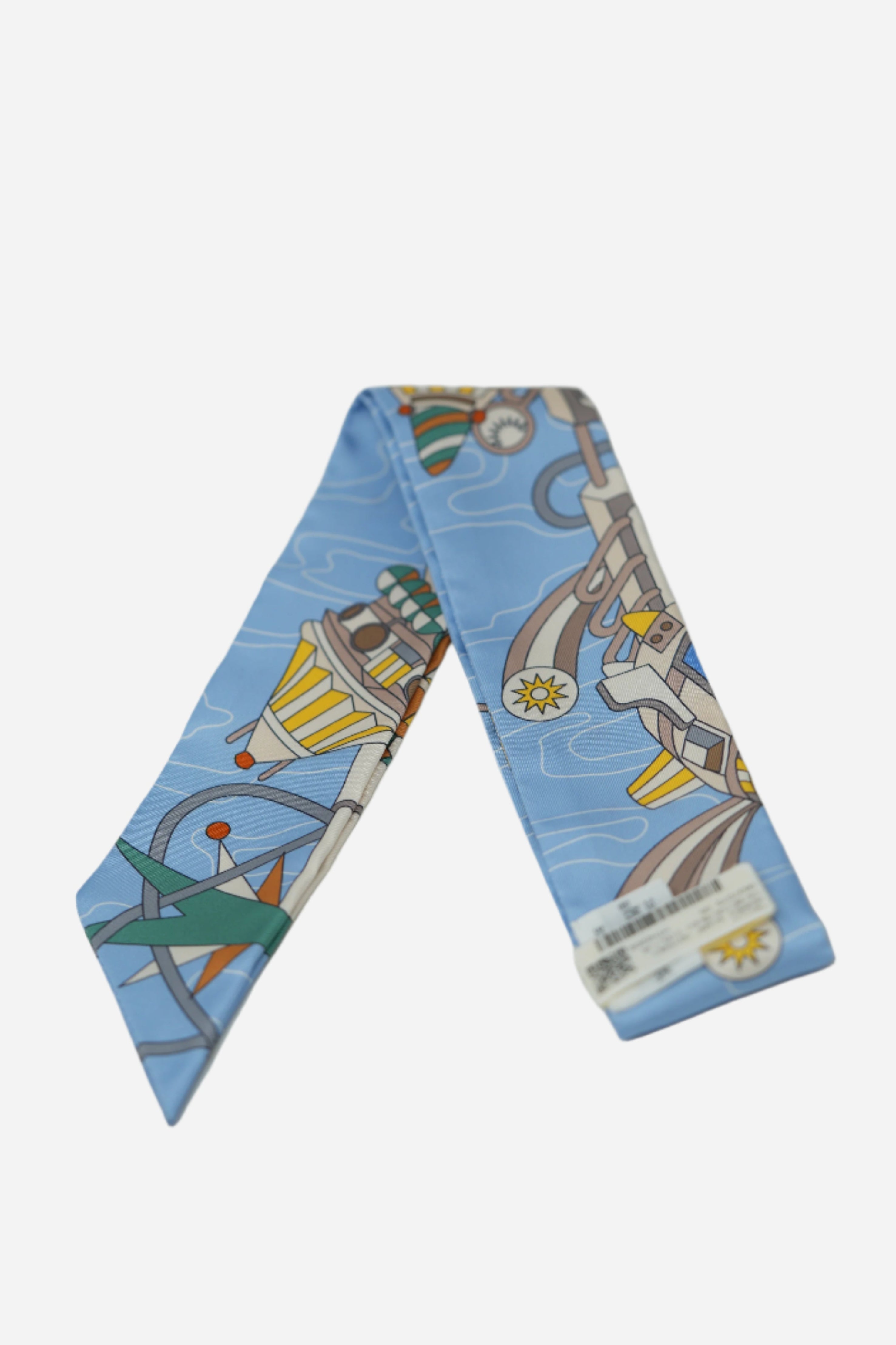 Hermes Twilly Scarf Odyssey Blue NWT