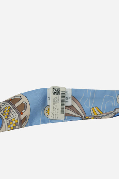 Hermes Twilly Scarf Odyssey Blue NWT W/box