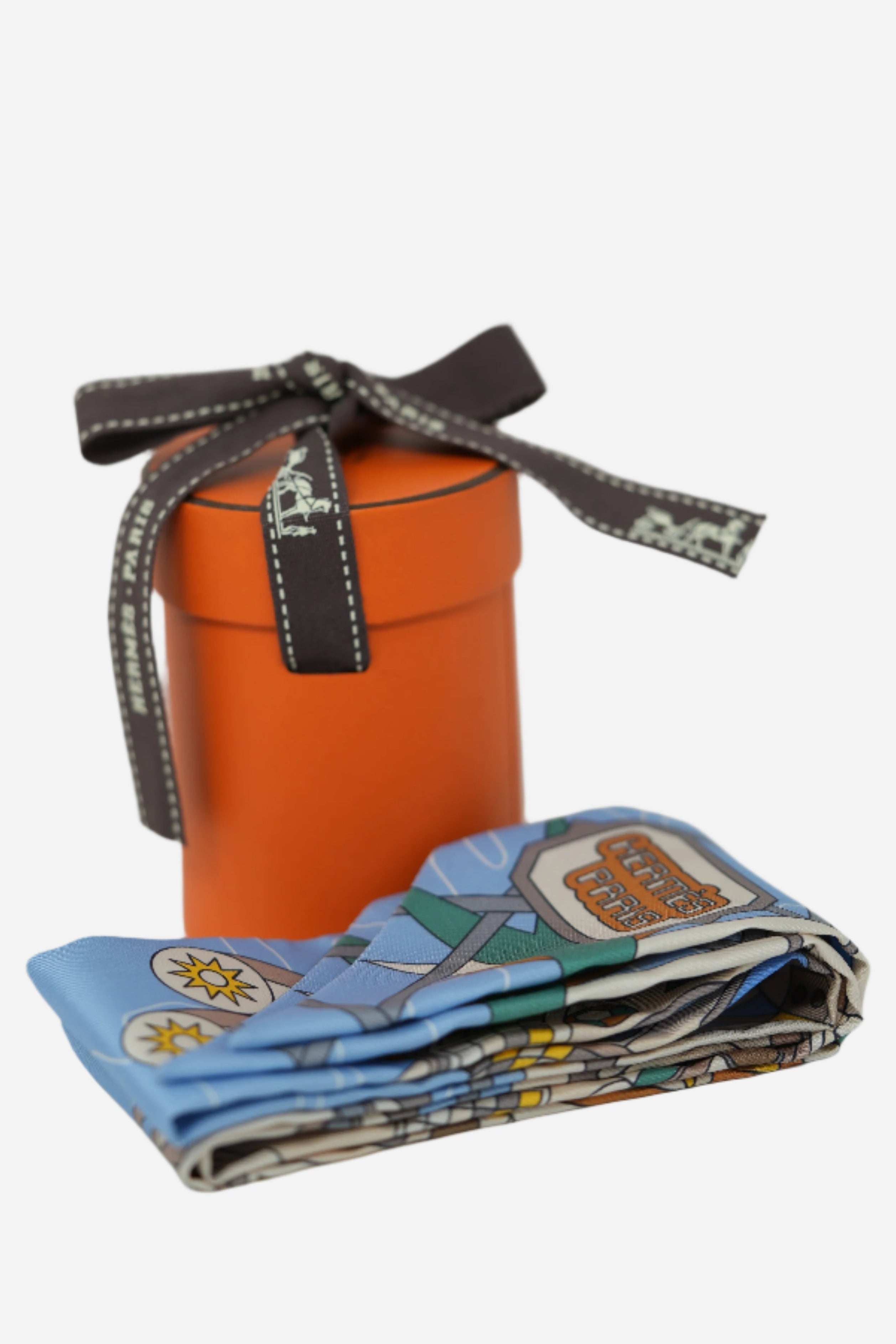 Hermes Twilly Scarf Odyssey Blue NWT