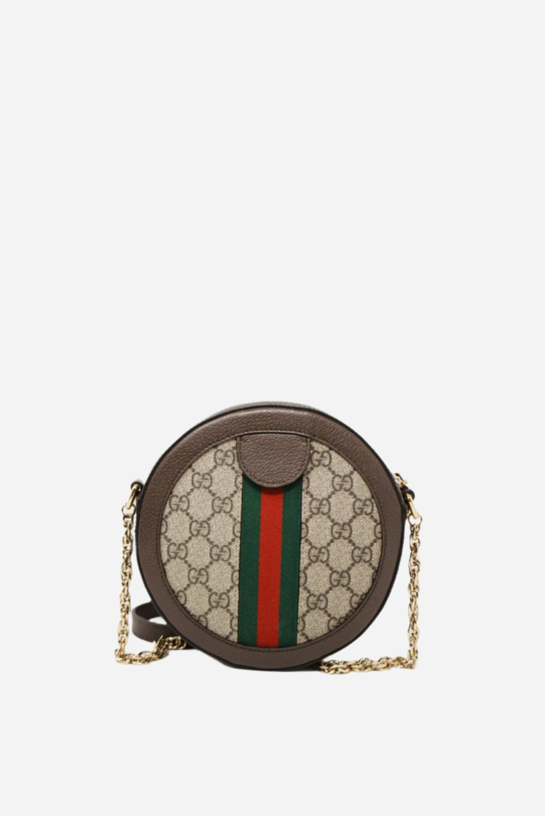Gucci OPHIDIA GG MINI ROUND BAG