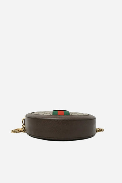 Gucci OPHIDIA GG MINI ROUND BAG