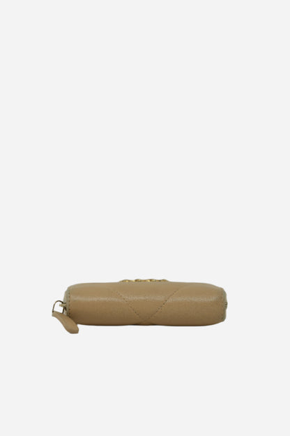 Pre-Owned Chanel Lambskin 19 Card Holder