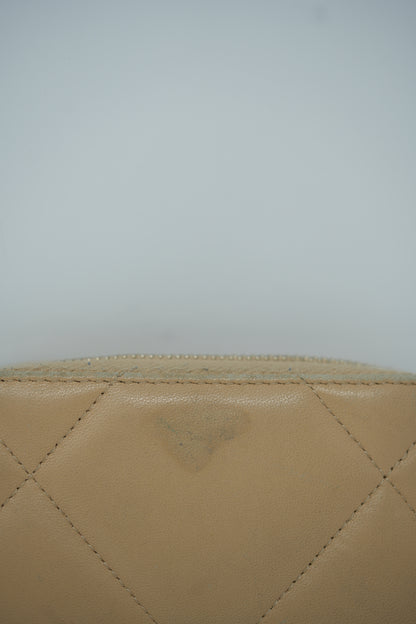 Pre-Owned Chanel Lambskin 19 Card Holder