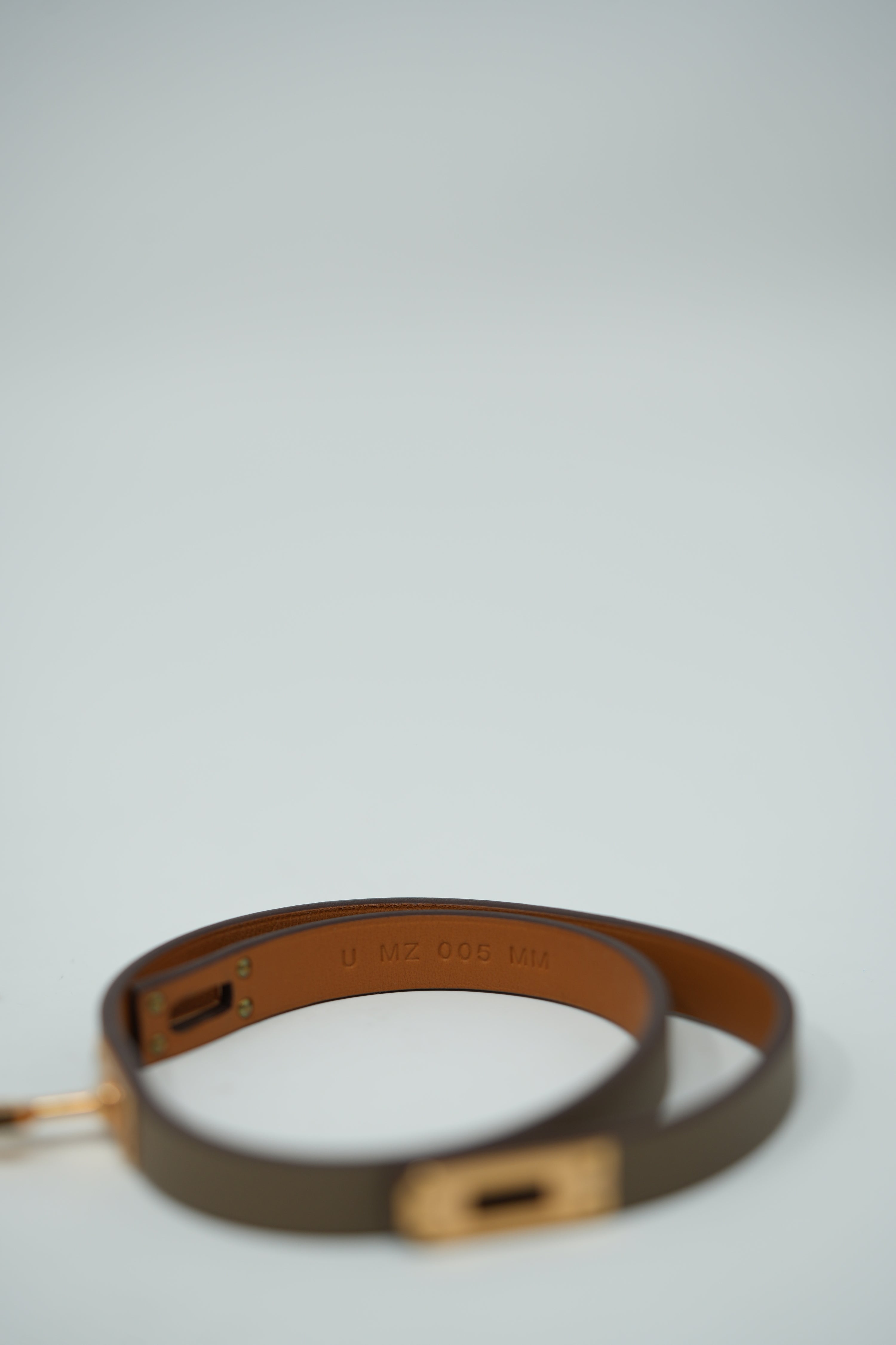 Hermes Mini Kelly Double Tour Bracelet U(2022)