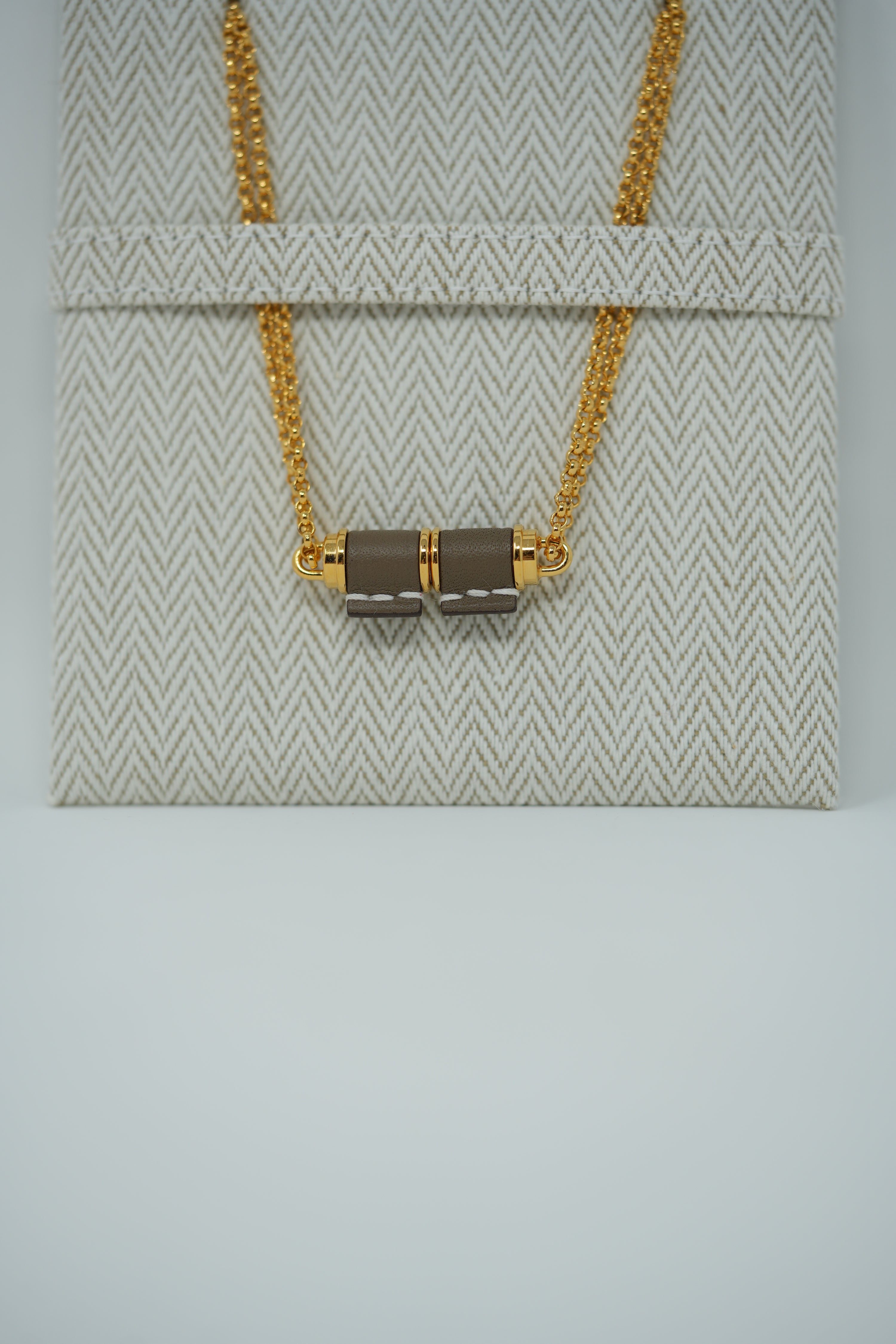 Hermes Charniere Pendant W/box
