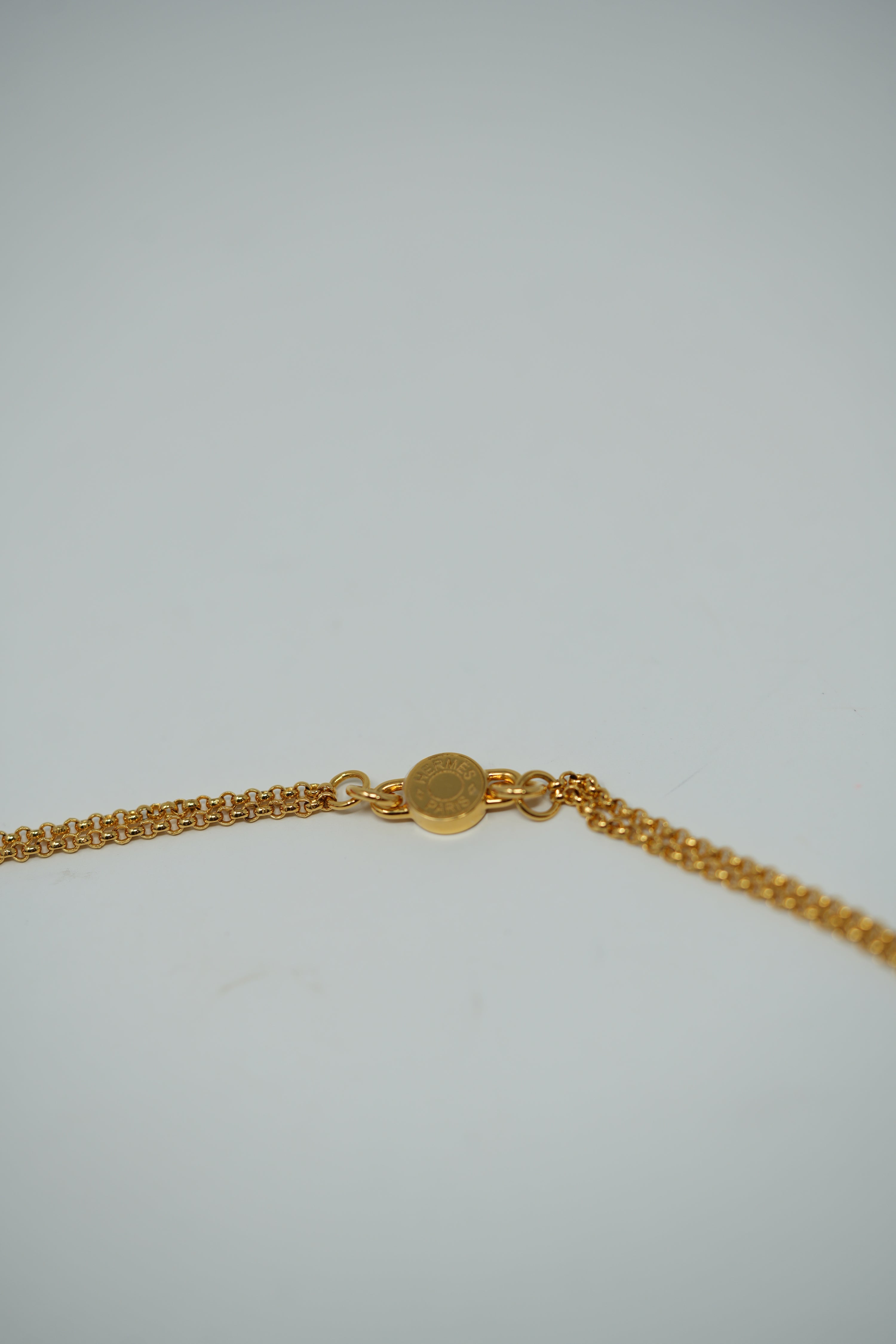Hermes Charniere Pendant W/box